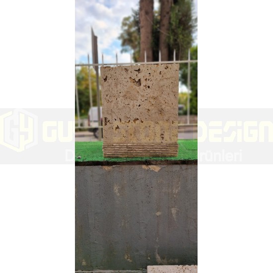 bej light traverten eskitme ve  Light mucarto